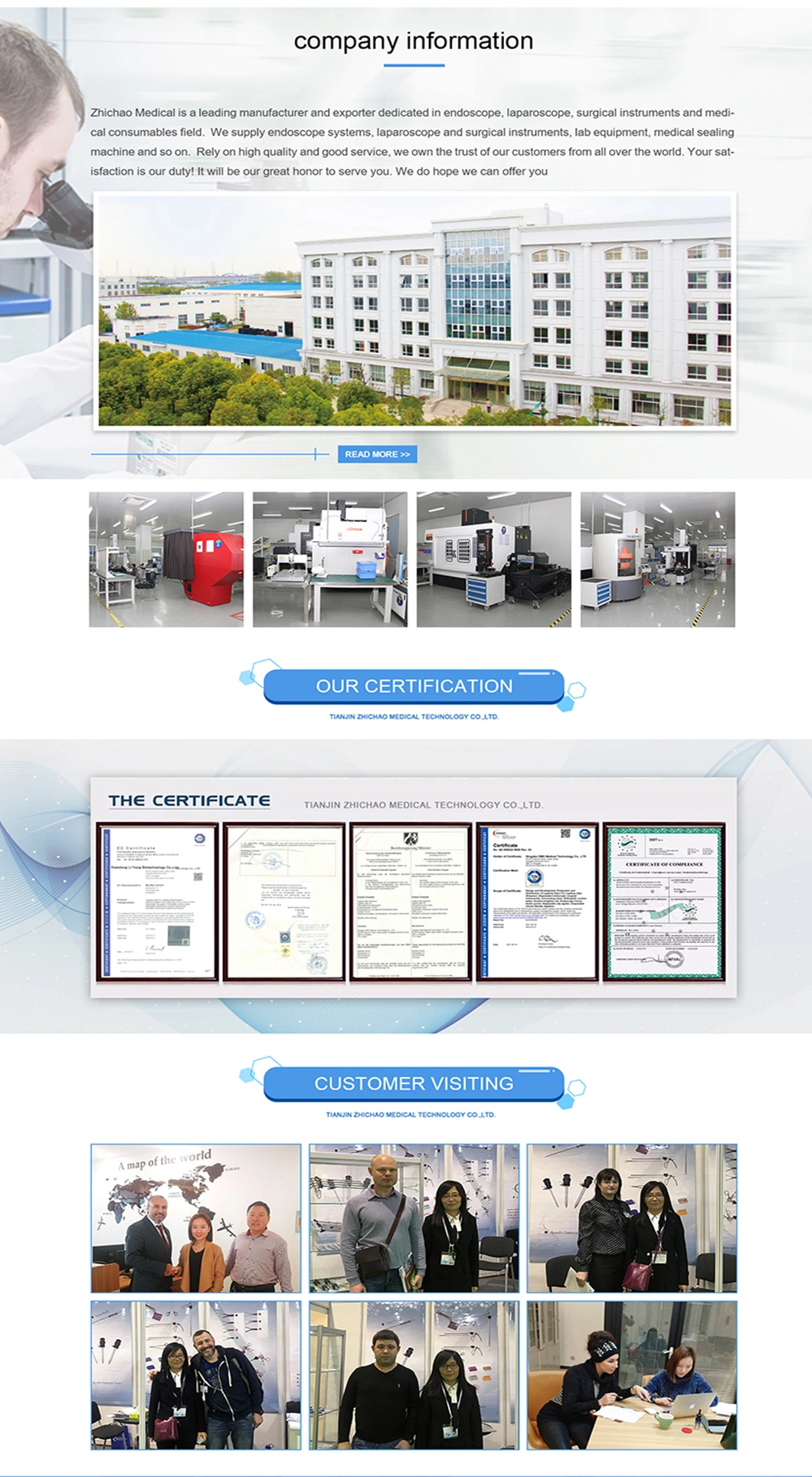 Laparoscopic Surgery Abdominal Ligating Medical Clips Applier