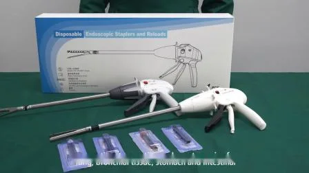 Strumento per endoscopio Graffette umane Suturatrice lineare endoscopica monouso per laparoscopio