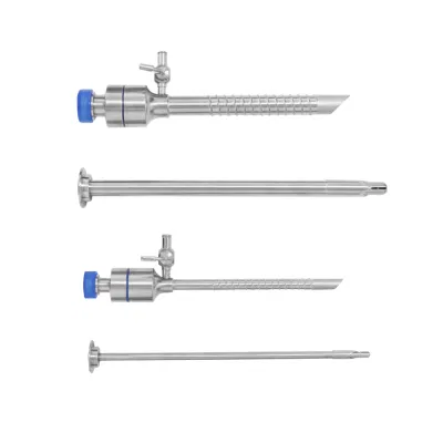 Strumenti chirurgici riutilizzabili di alta qualità Trocar laparoscopici per chirurgia endoscopica Set da 5 mm e 10 mm